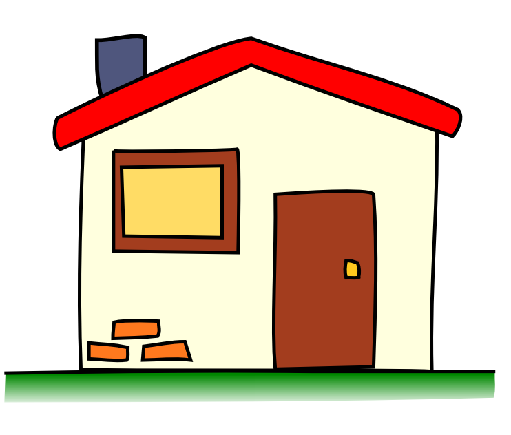 Cute House Clipart - Free Clipart Images