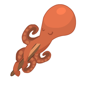Octopus Stick - Cloudstone