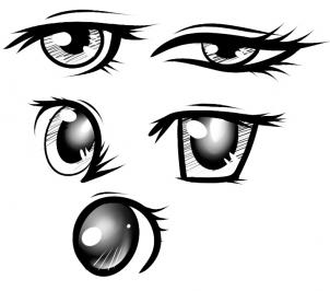 How to Draw Female Anime Eyes, Step by Step, Anime Eyes, Anime ...
