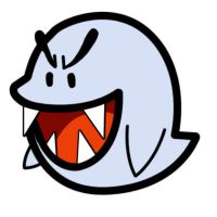 Paper Mario Dark Boo by Jon2548