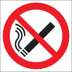 No Smoking Logo Sign - PR33/34/35 The Safety Supply Company PPE ...