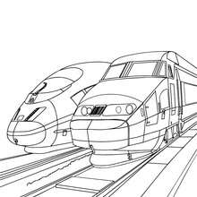TRAIN coloring pages : 41 free online coloring printables for kids