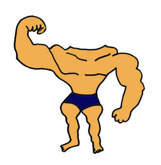 Cartoons Body Builder Body design by naturesfun, Funny t-shirts ...