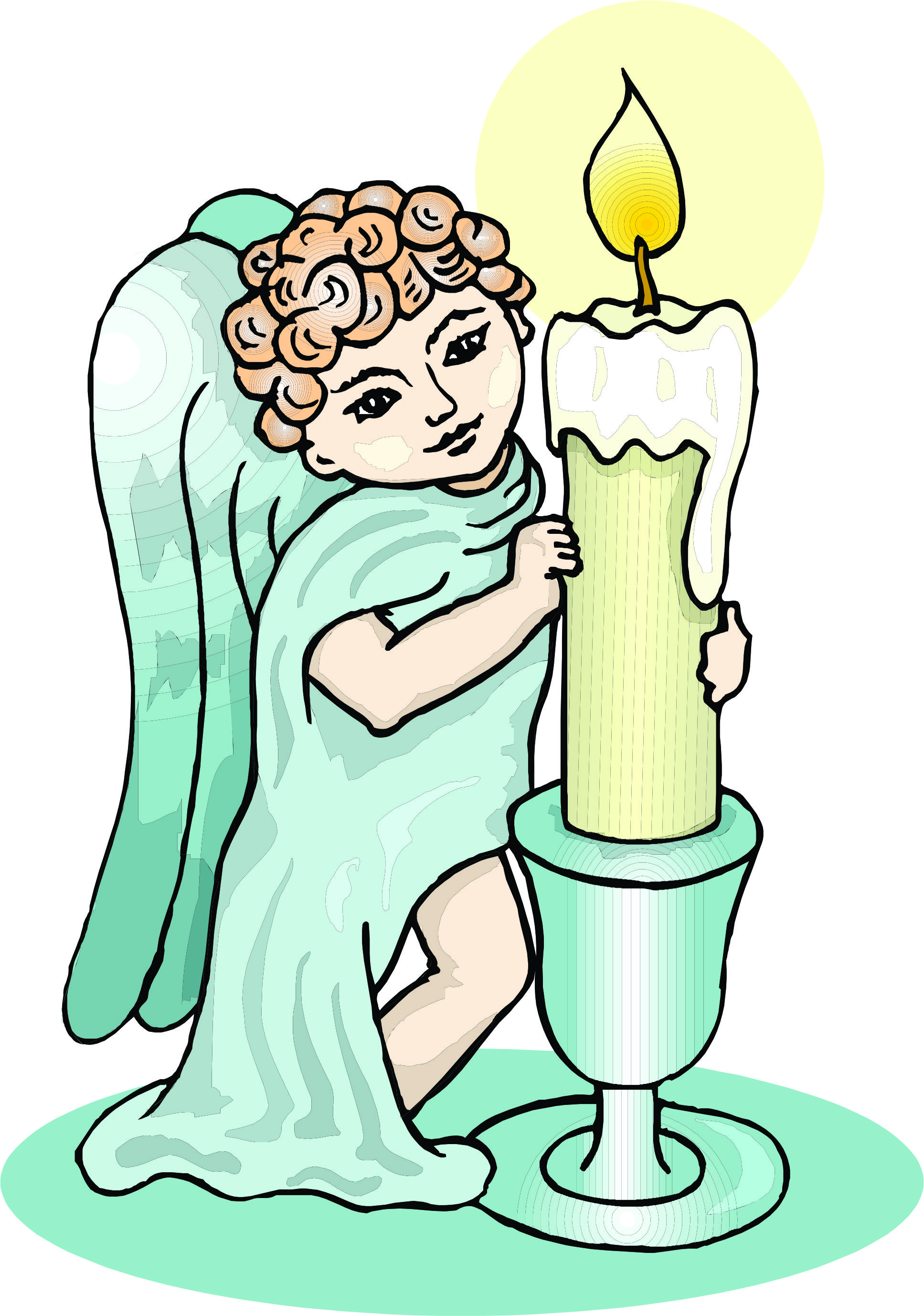 Cartoon Angel