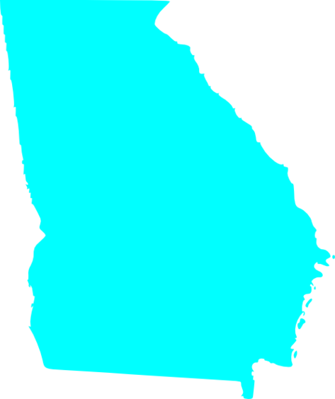Outline Map Of Georgia Clipart - Free to use Clip Art Resource