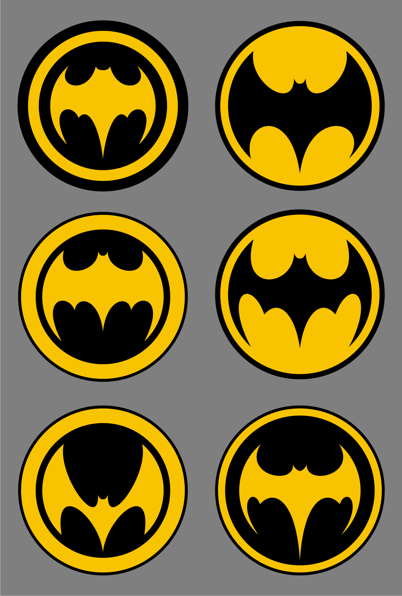 batman logos