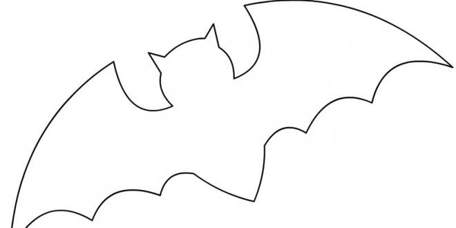 Best Photos of Bat Outline Template - Bat Outline Clip Art ...