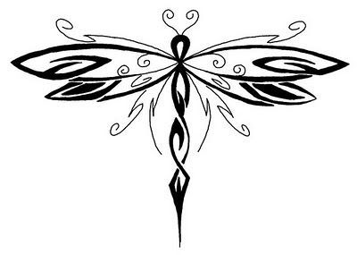 Dragonfly Drawing | Geometric ...