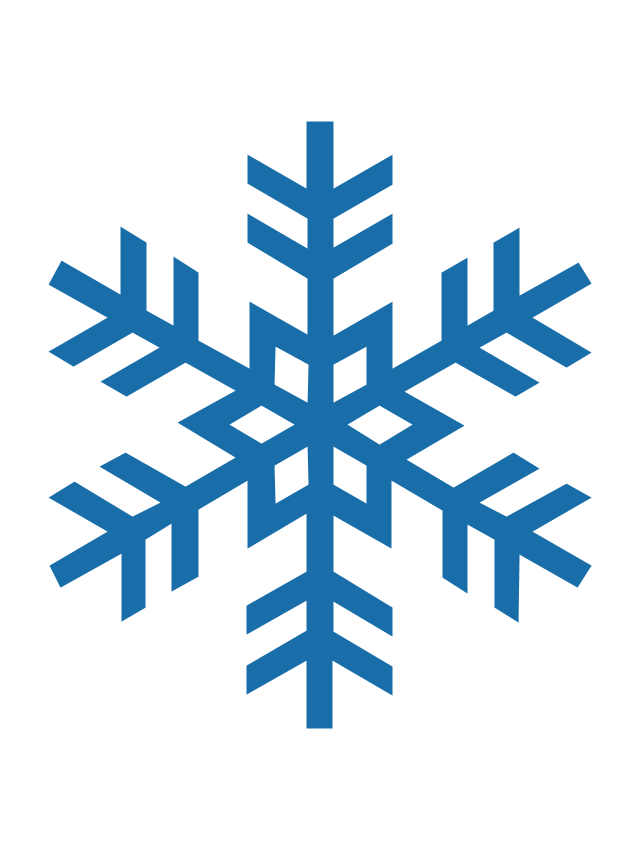 snowflake clip art free download - photo #33