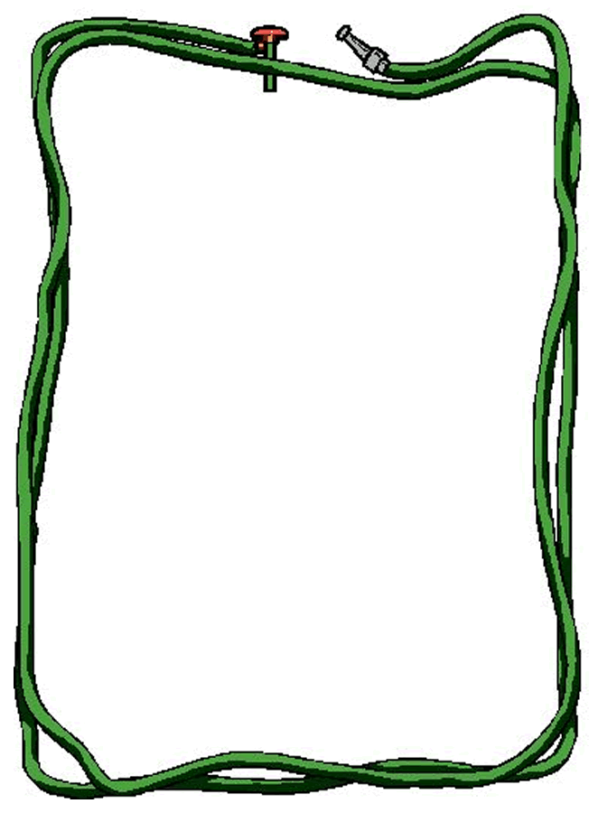 500 views Free Football Border Clip Art