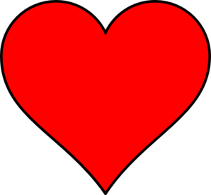 Printable Heart Outline - ClipArt Best