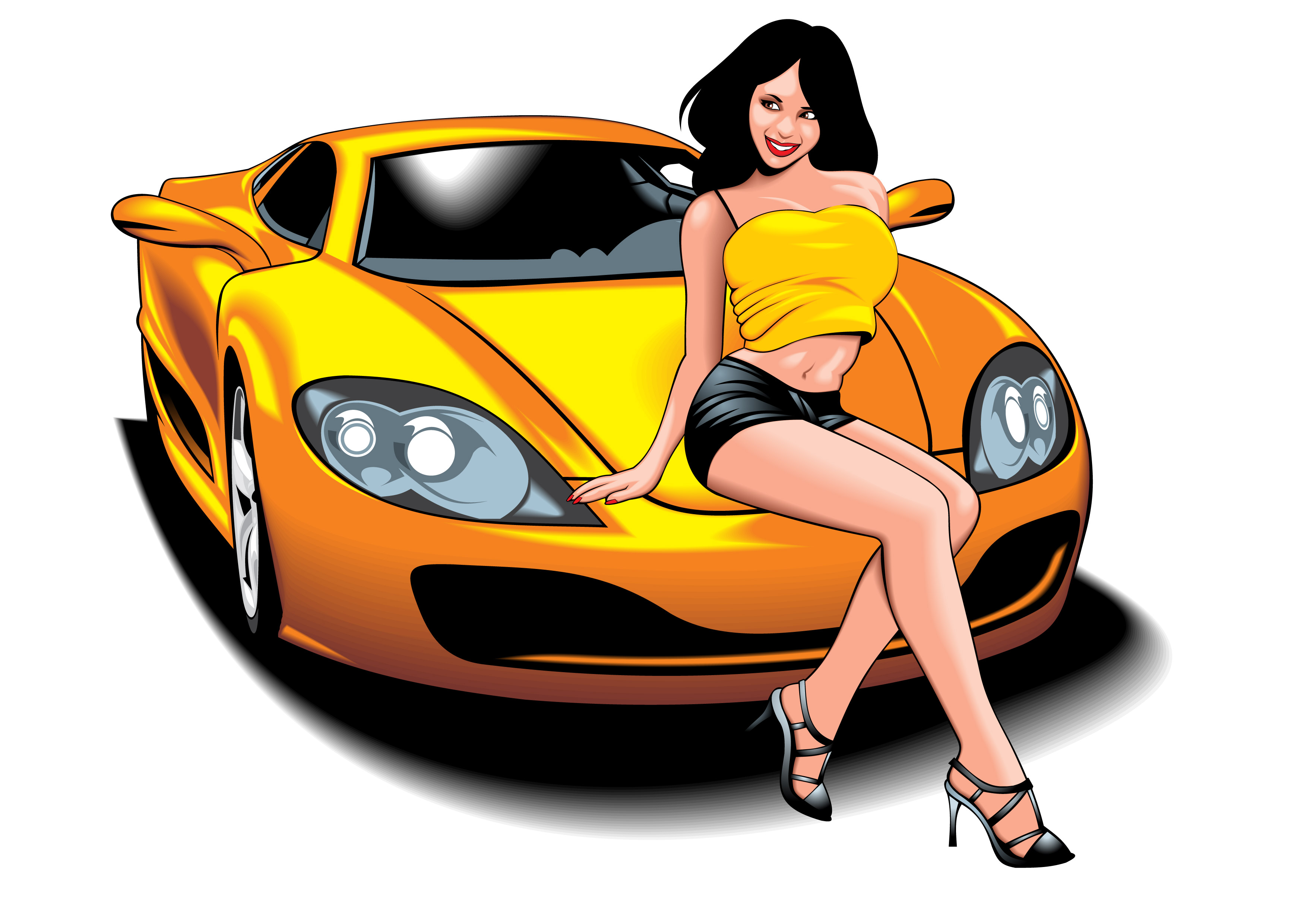 Vector Car | Free Download Clip Art | Free Clip Art | on Clipart ...