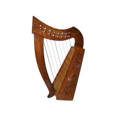 Kinnaird Bagpipes - Toy Celtic Harp