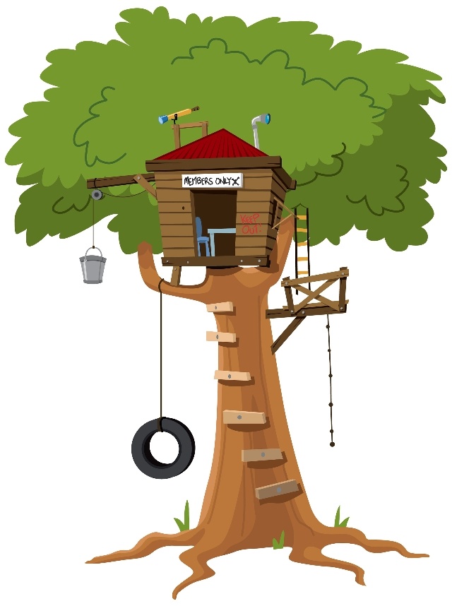 tree house clipart - photo #17