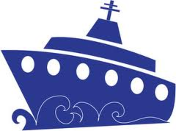 Cartoon Cruise Ship Clipart