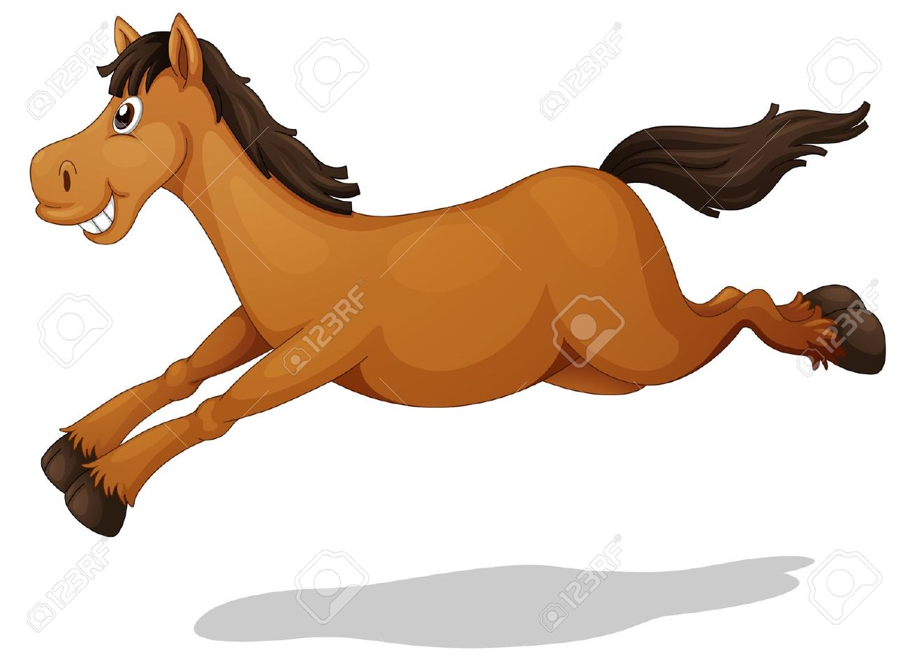 funny horse clipart - photo #37