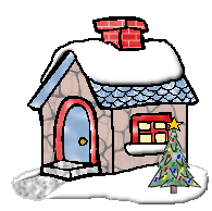 Christmas House Clipart