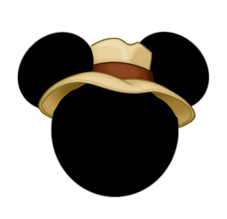 Disney safari hat clipart