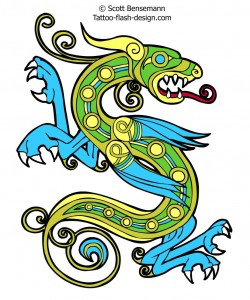Celtic Dragon Tattoos & Meanings - AllCoolTattoos.Com