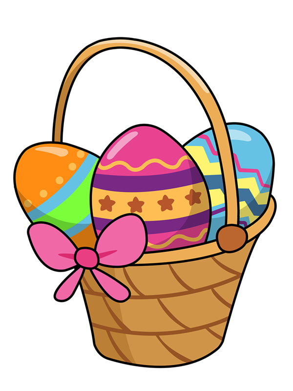 Funny happy easter clip art image #10058