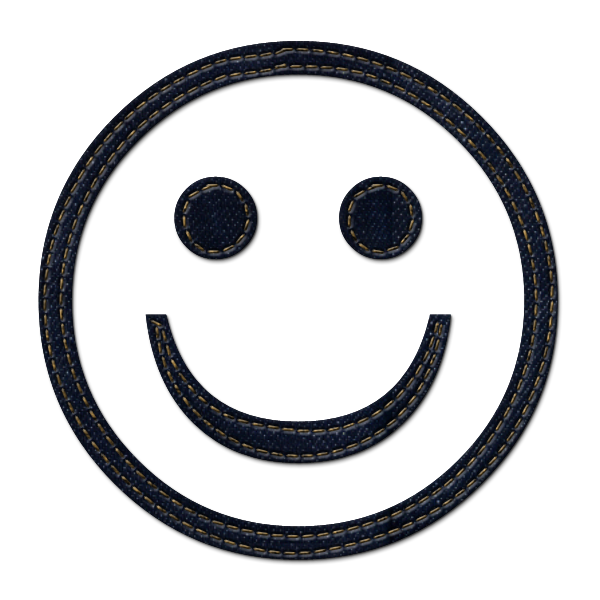 Blue Smiley Face Clipart