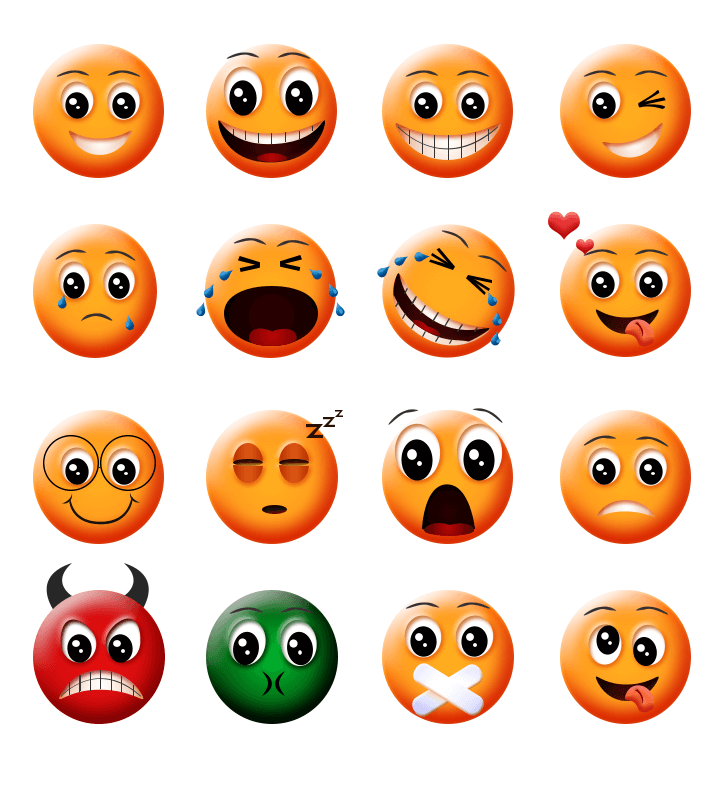 Emoticon Stickers Download ClipArt Best