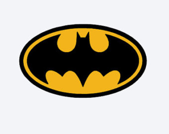 pink batman logo – Etsy