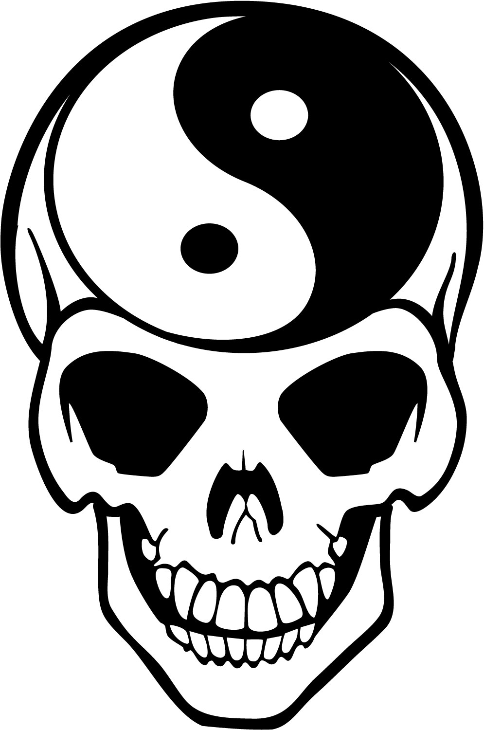 Vector Skull | Free Download Clip Art | Free Clip Art | on Clipart ...