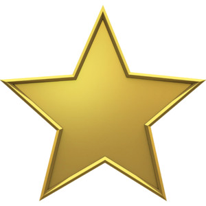 Gold Star Transparent - ClipArt Best