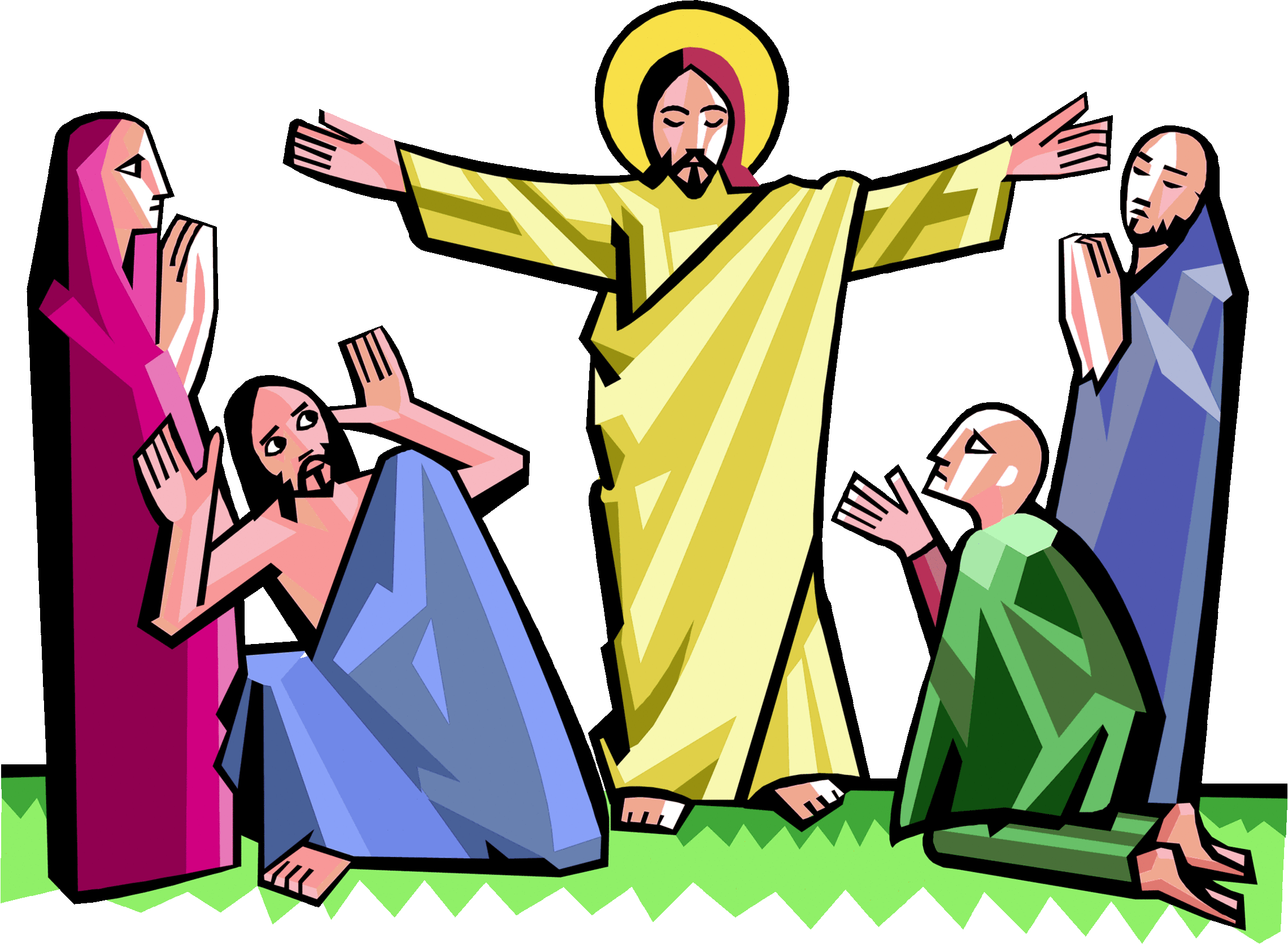 clipart of jesus rising from the dead - photo #50