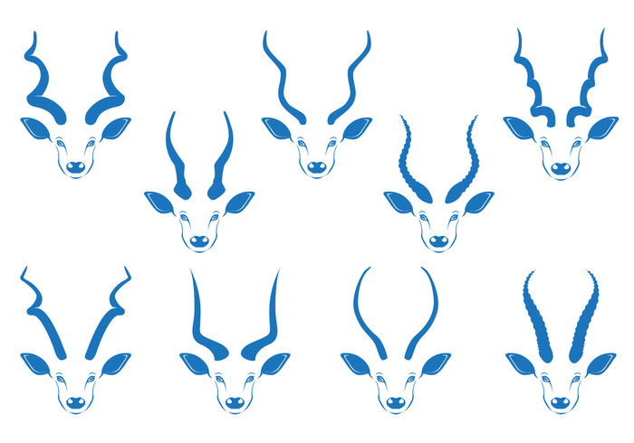 Kudu Horn Vector Stock - Download Free Vector Art, Stock Graphics ...