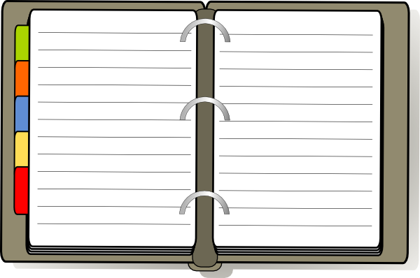 Diary Entry Clipart