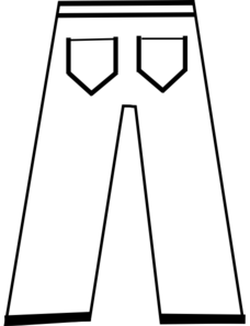 Clipart of pants