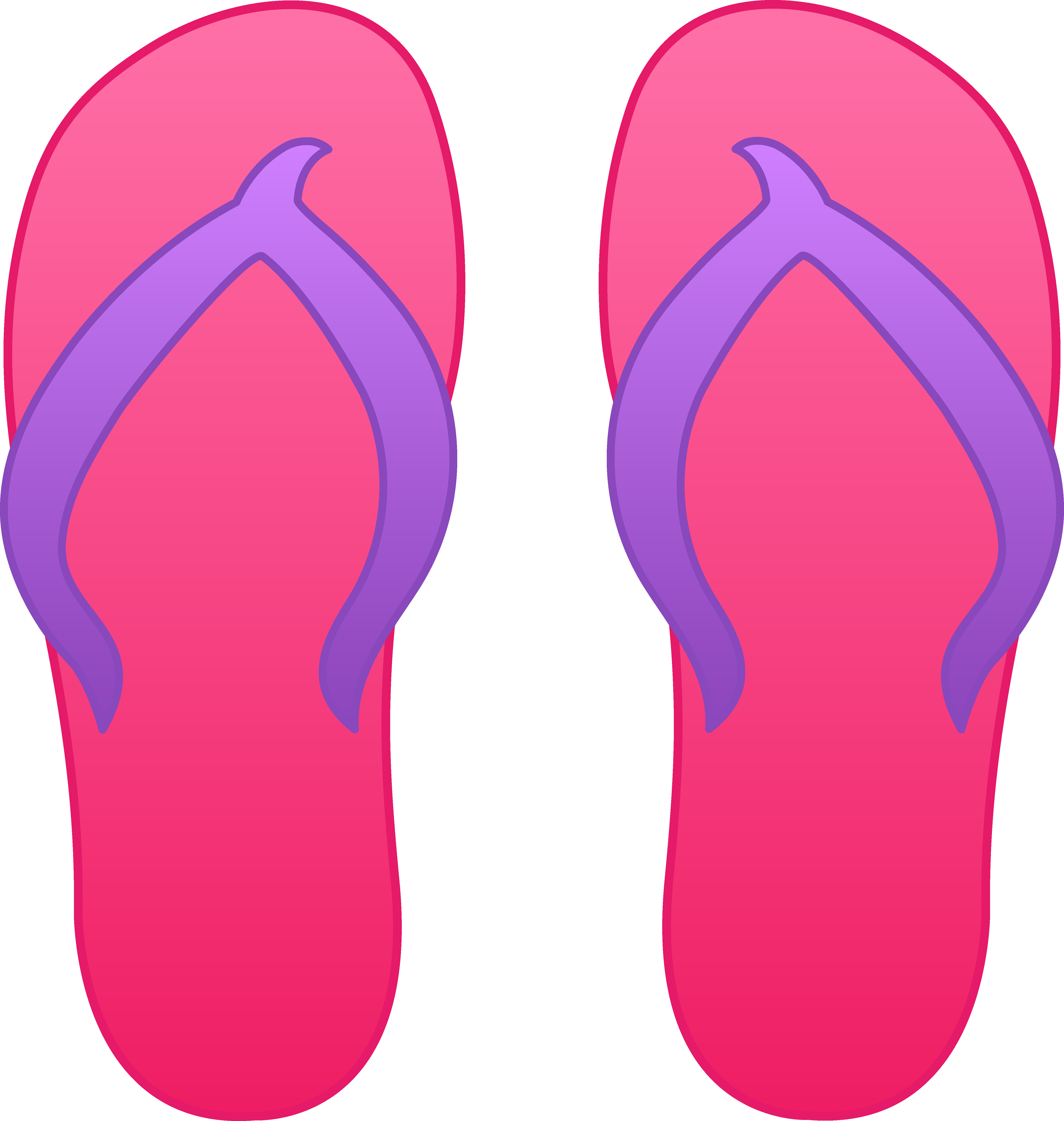 Flip flops clip art free vector in open office drawing svg svg ...