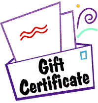 Christmas Gift Certificate Clipart