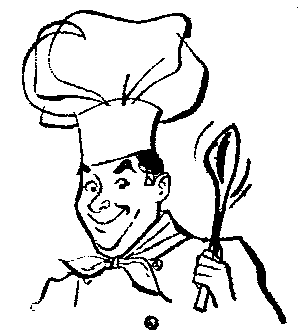 Chef Clipart Black And White - Free Clipart Images