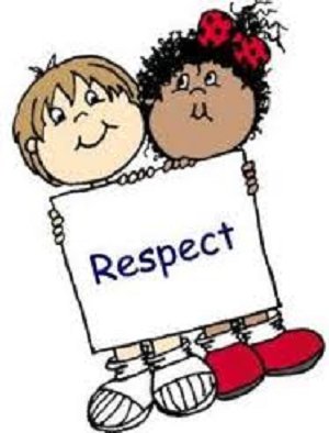 Free clipart showing respect