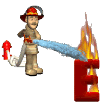Fireman Firefighter Fighter Fire Fighting Animated Alphabet Gif ...