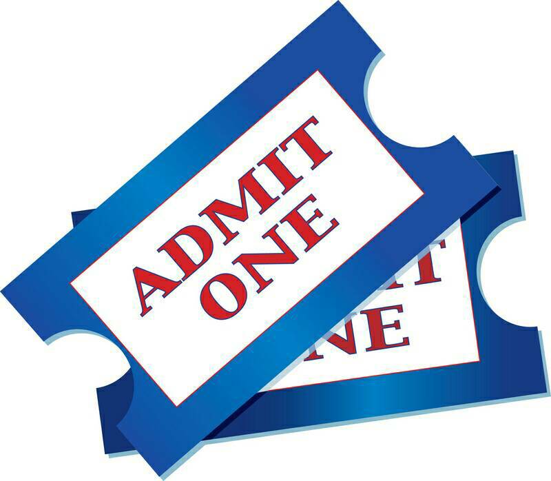 Admit One Ticket Clip Art Clipart Ticket Admit One