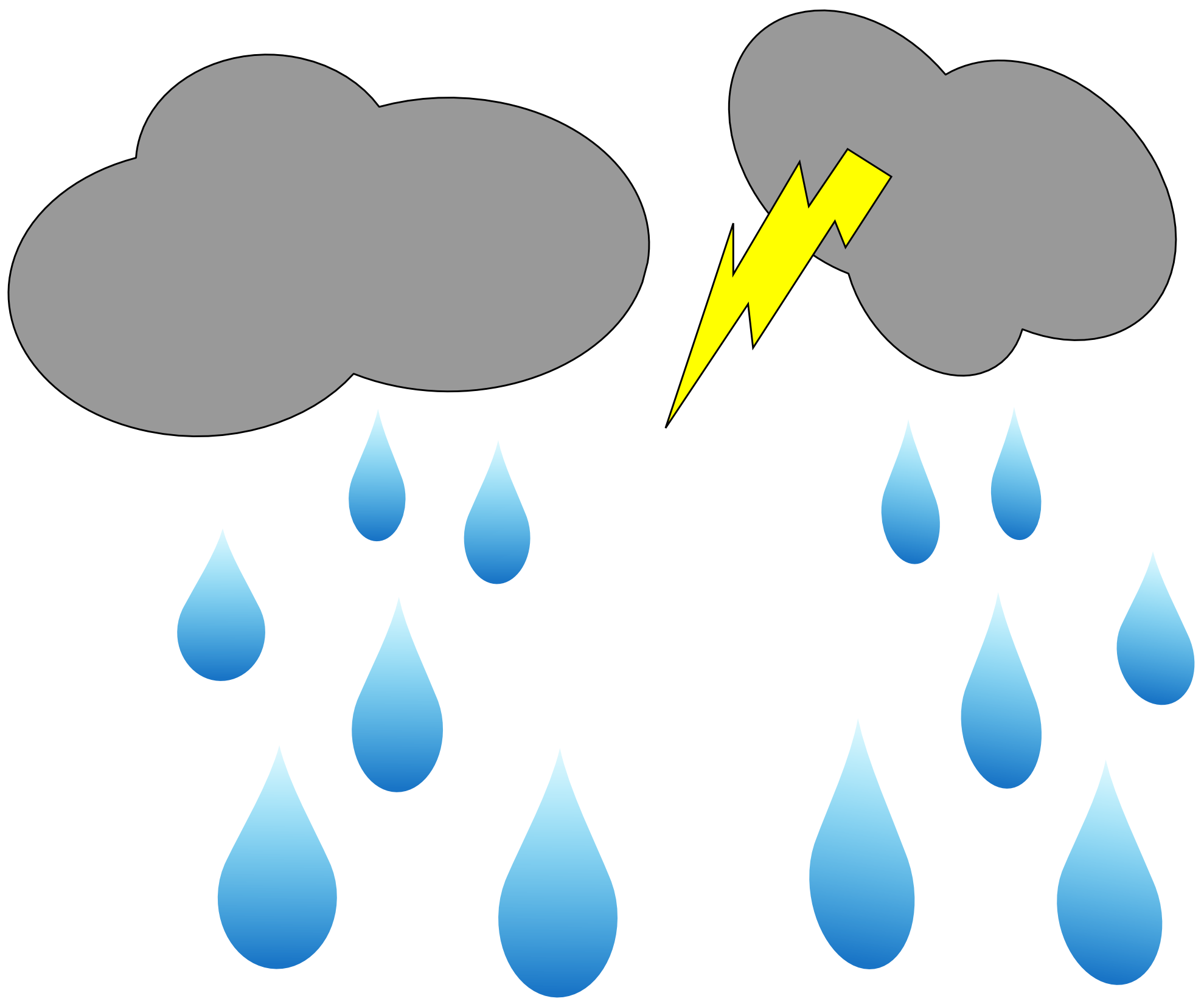 Animated rain clipart