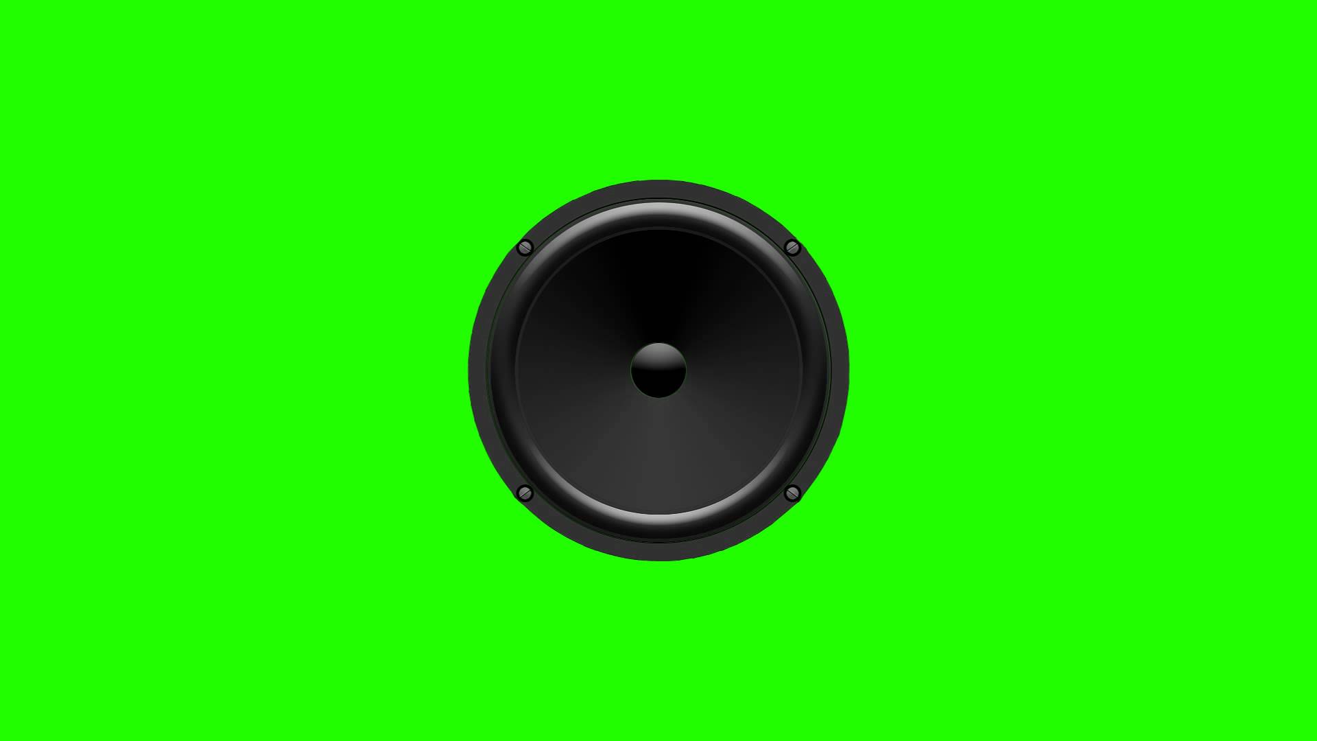 Speaker - Green Screen Animation - YouTube