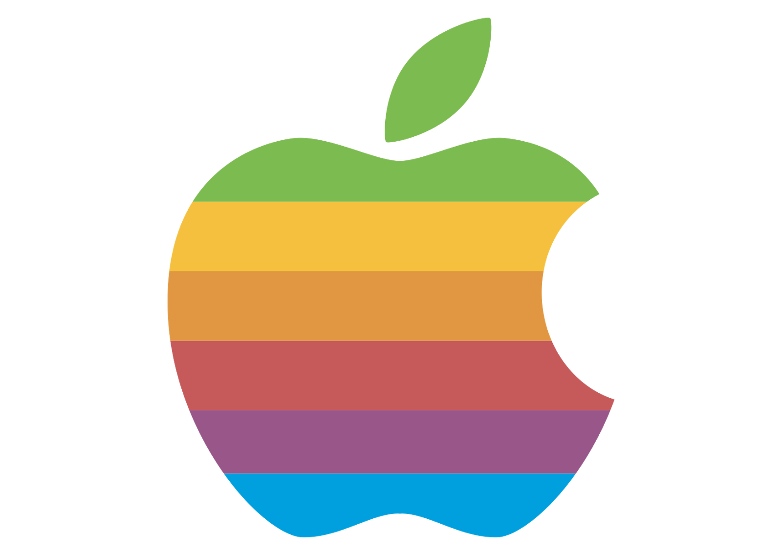Apple Logo Vector (Full Color) (Technology company)~ Format Cdr ...