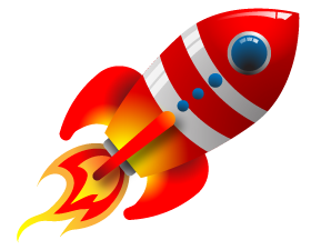 Rocket Animated Clipart