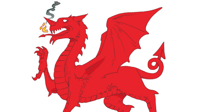The Horrible Histories of Wales 450AD Deadly Dragons Welsh History