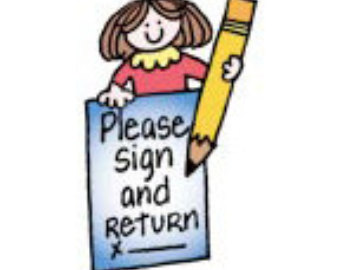 Please Sign Clipart