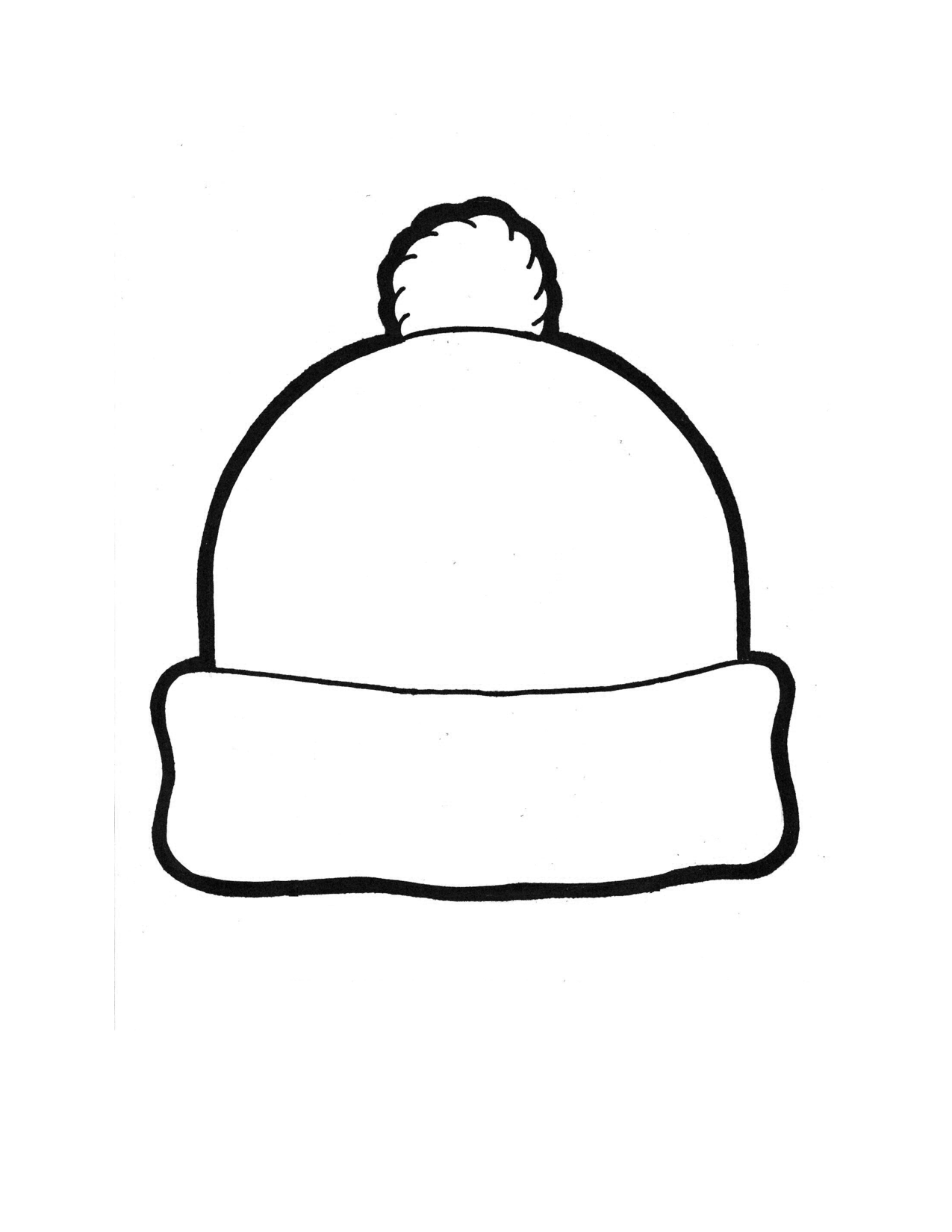 Hat Outline Clipart ClipArt Best ClipArt Best