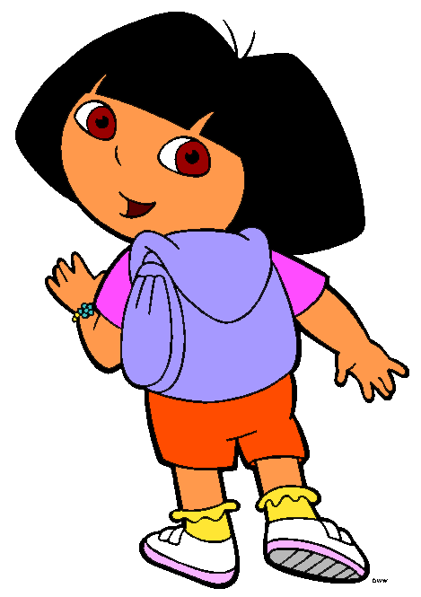 Dora The Explorer Clip Art