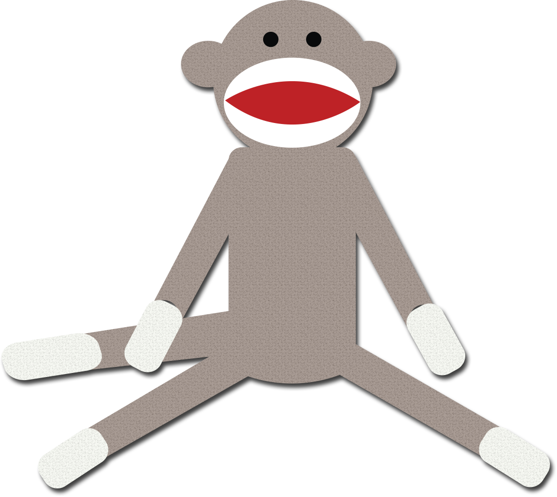 Free sock monkey clip art - ClipartFox