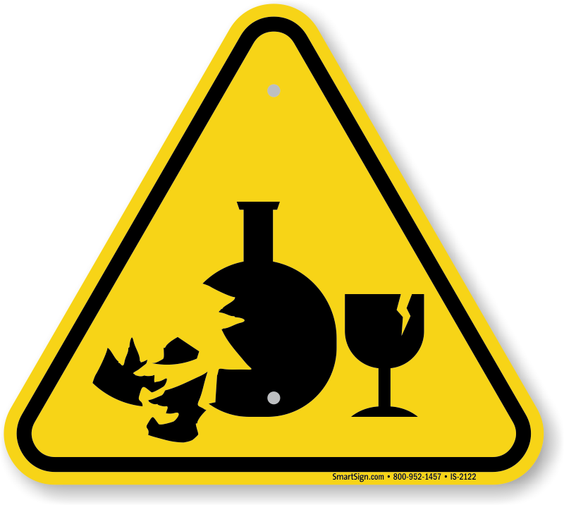 broken beaker clipart