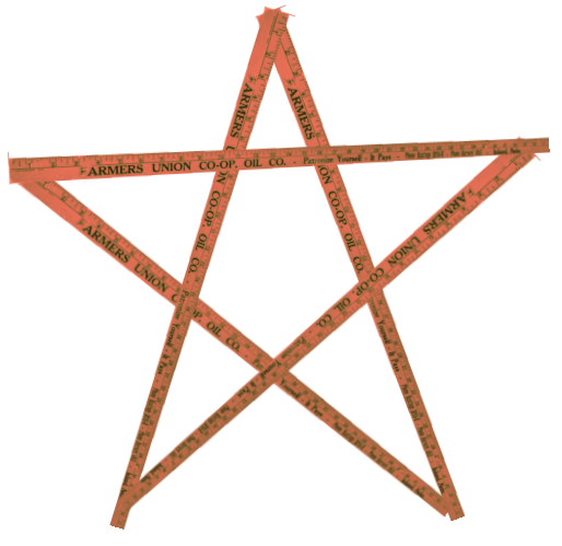 Sweetly Scrapped: Star Made Out of Rulers Clip Art